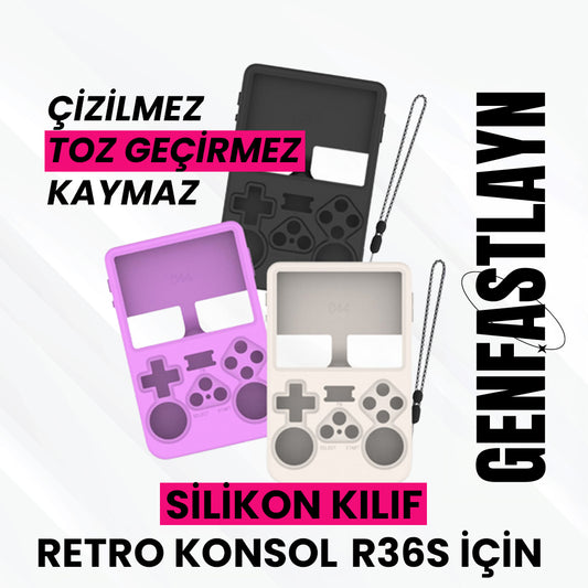 Retro Konsol Mini Ps Silikon Kılıf
